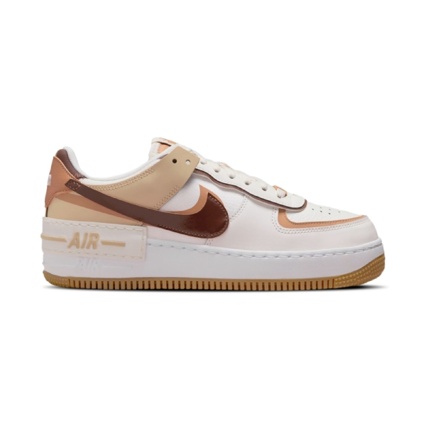 Tênis Nike Air Force 1 Shadow Branco/bege