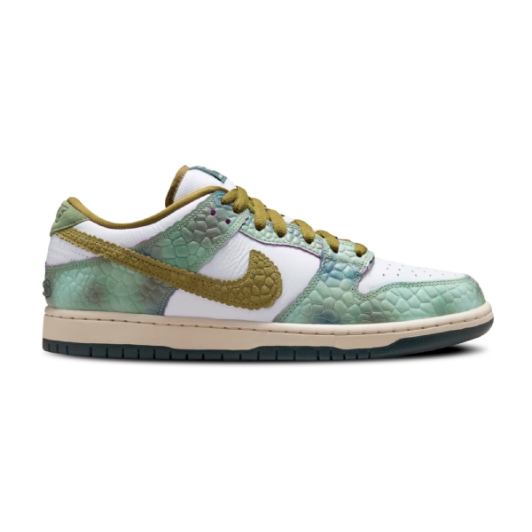 Tenis Nike Sb Dunk Low Pro X Alexis Sablone Branco/verde