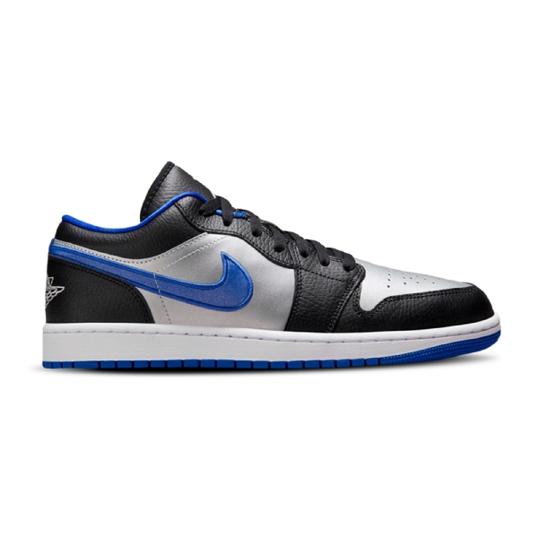 Tênis Nike Air Jordan 1 Low "game Royal" Preto/prateado