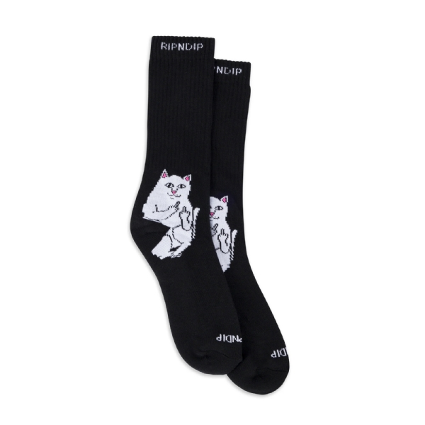 Meia Ripndip Lord Nermal Socks Preto