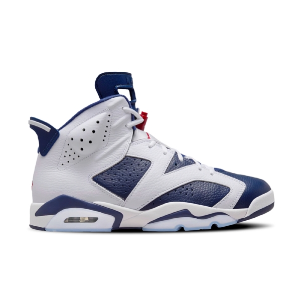 Nike Air Jordan 6 Retro "white And Midnight Navy" Branco/azul