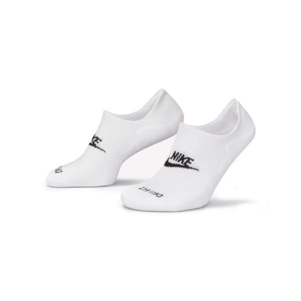 Meia Nike Everyday Plus Cush Footie 3pr Branco