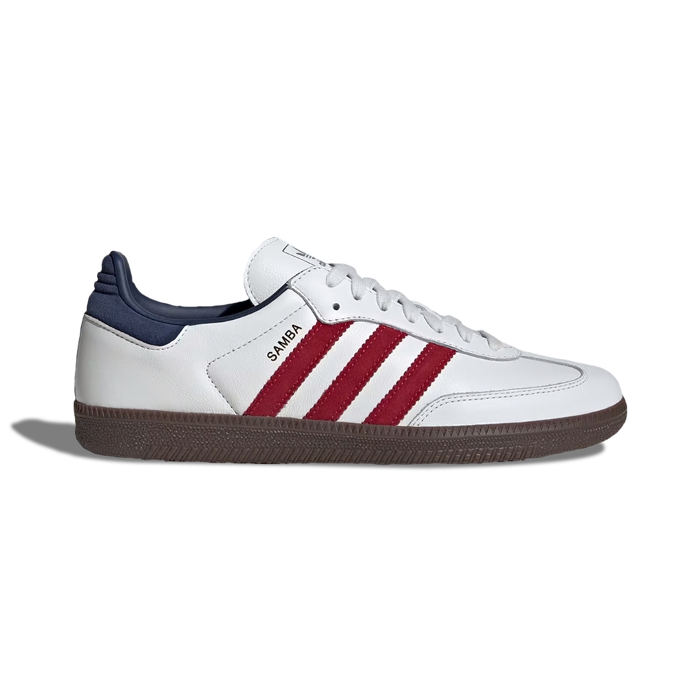Tenis Adidas Samba Og "team Victory Red & Night Indigo" Branco/vermelho