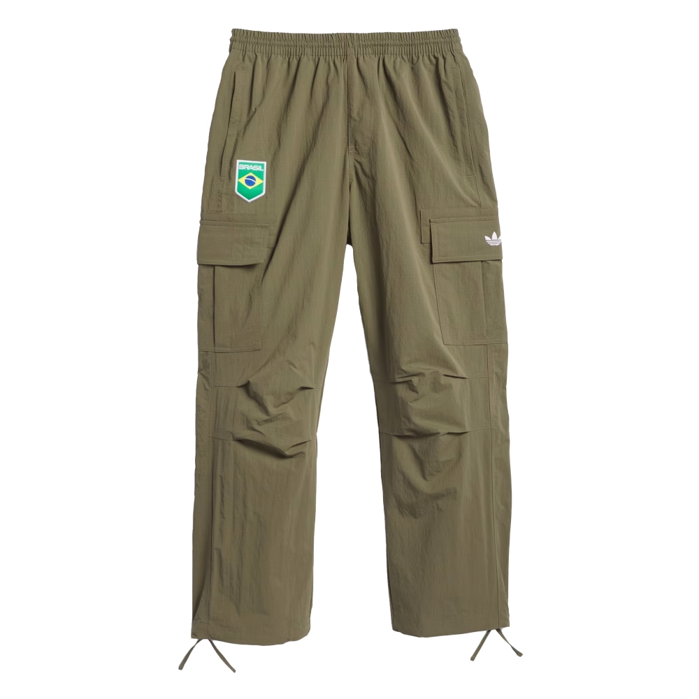 Calça Cargo Adidas Brasil Skateboarding Verde Oliva