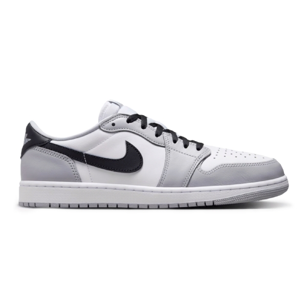 Tênis Nike Air Jordan 1 Low Og "wolf Grey And White" Branco/cinza