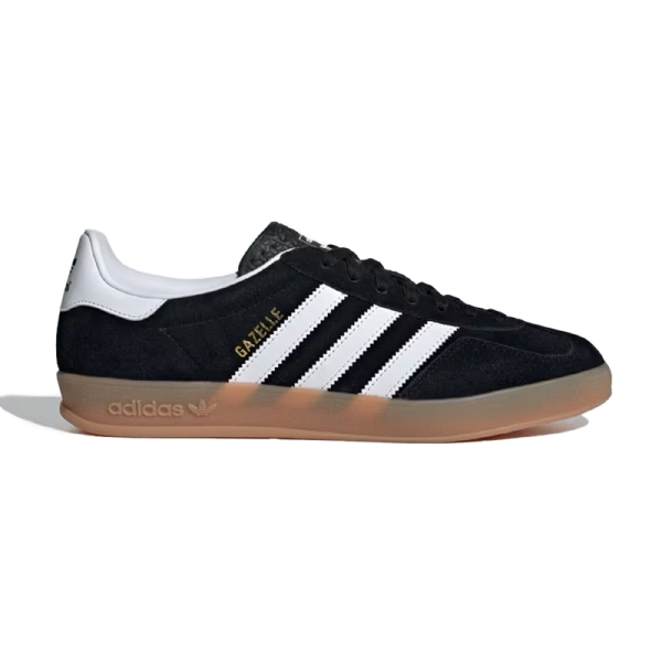 Tênis Adidas Gazelle Indoor “black Gum” Preto/branco