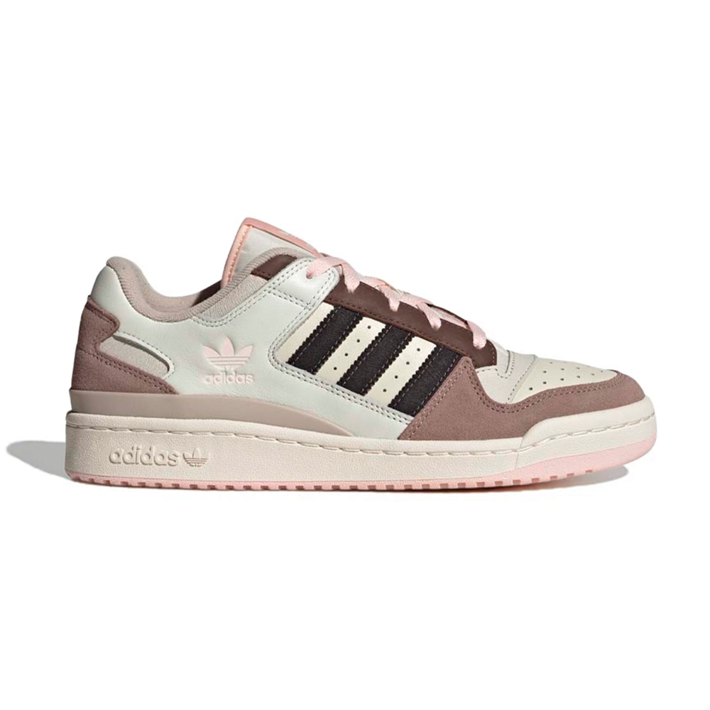Tênis Adidas Forum Low Cl "brown White" Rose