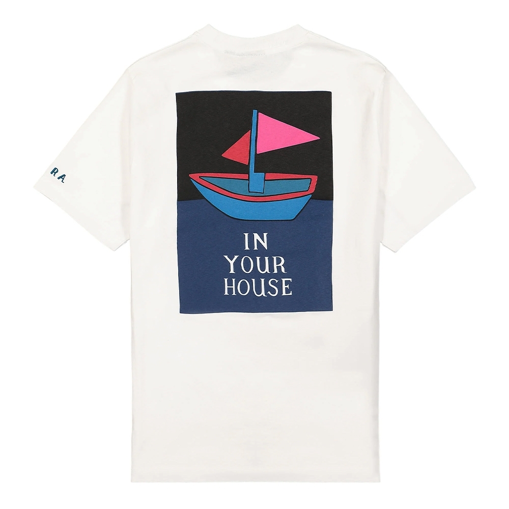 Camiseta Parra Paper Boat House Branco