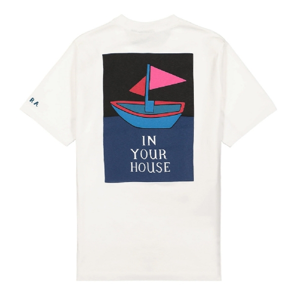 Camiseta Parra Paper Boat House Branco