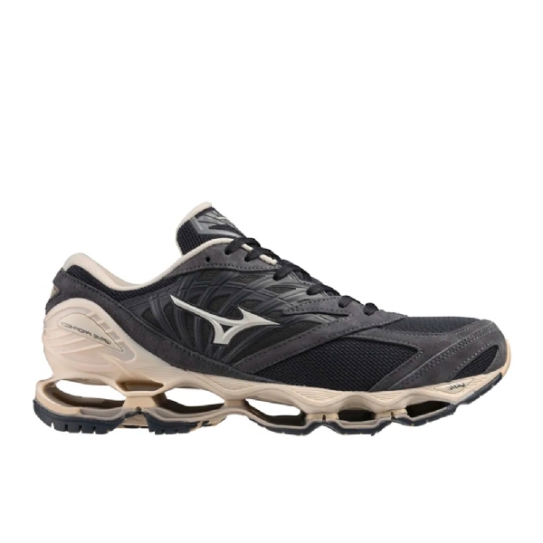 Tenis Mizuno Wave Prophecy Ls Azul/bege