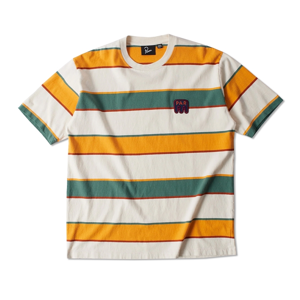 Camiseta Parra Fast Food Logo Striped Listrada