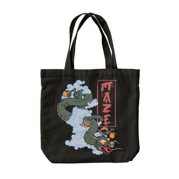 Ecobag Maze Dragon Preto