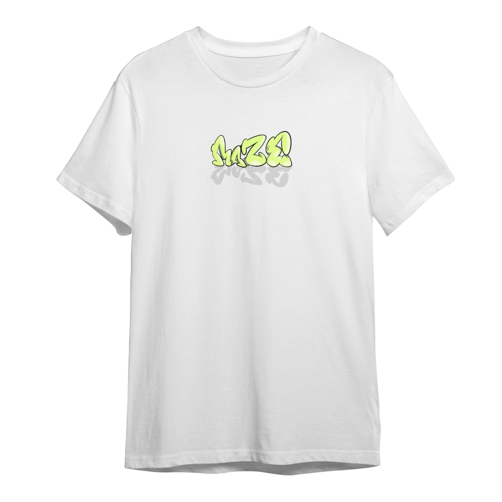 Camiseta Maze Green Logo Branco