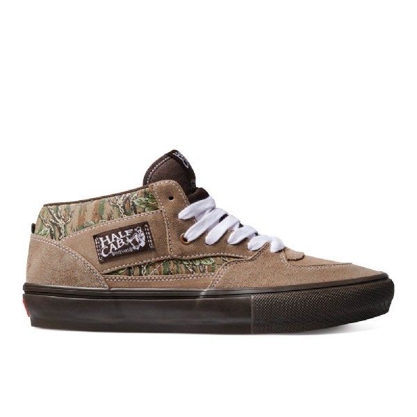 Tenis Vans Skate Half Cab X Pedro Delfino Marrom