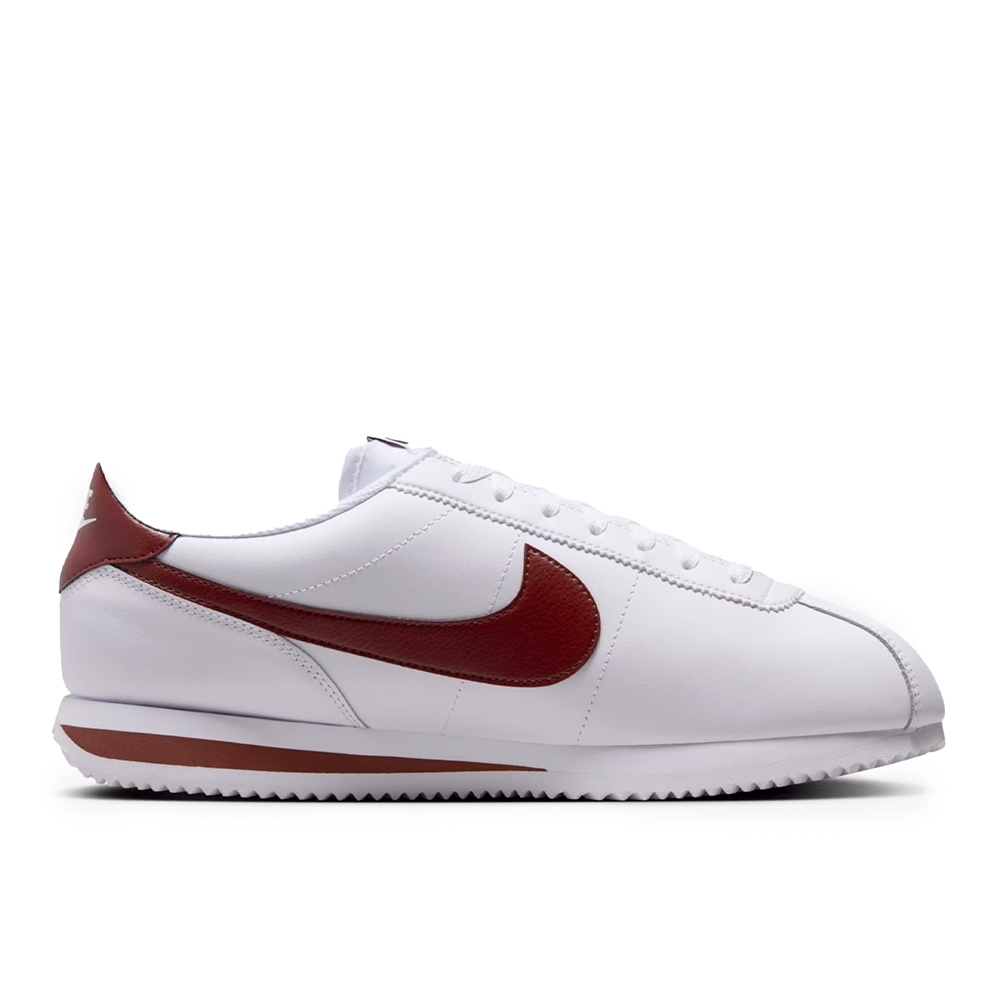 Tenis Nike Cortez Leather Branco/vinho