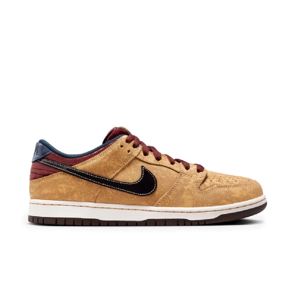 Tenis Nike Sb Dunk Low Bege/vinho