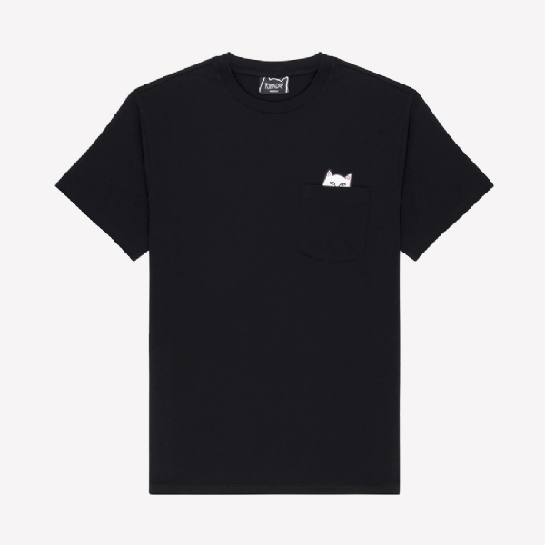 Camiseta Ripndip Lord Nermal Pocket Tee Preto
