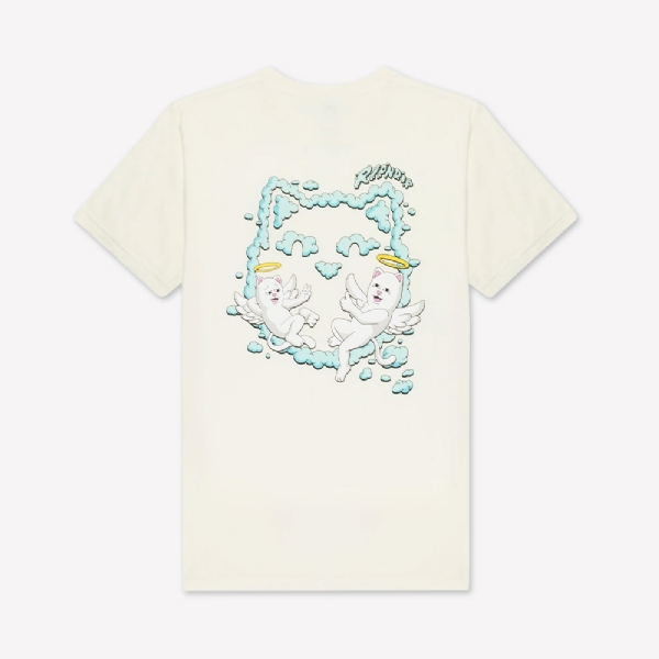 Camiseta Ripndip The Clouds Tee Amarelo