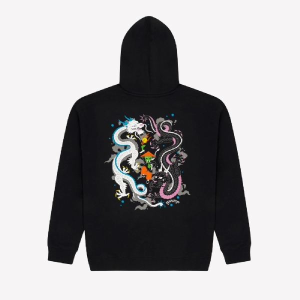 Moletom Ripndip Ryu Hoodie Preto