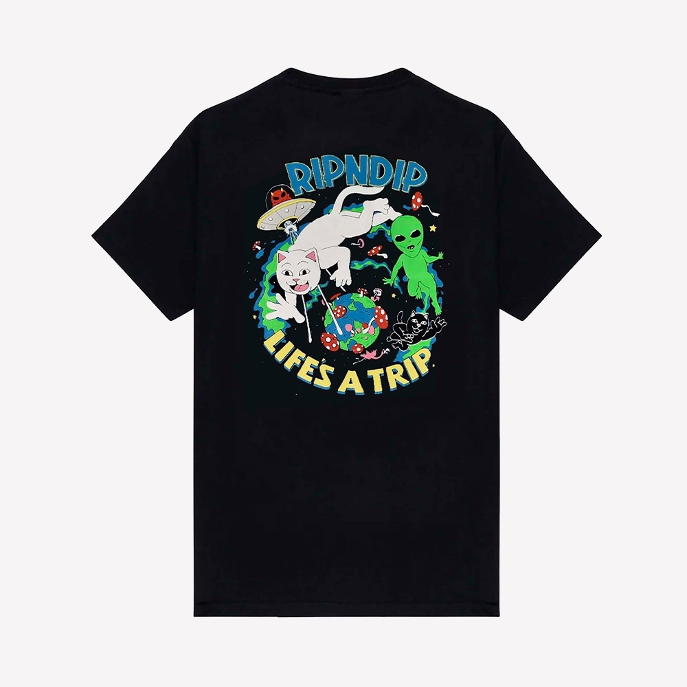 Camiseta Ripndip 4th Dimension Tee Preto
