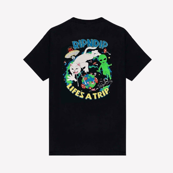 Camiseta Ripndip 4th Dimension Tee Preto