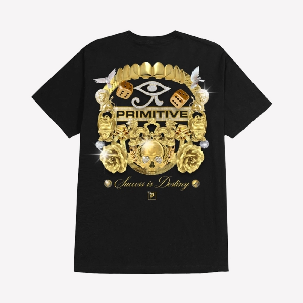 Camiseta Primitive Destity Tee Preto