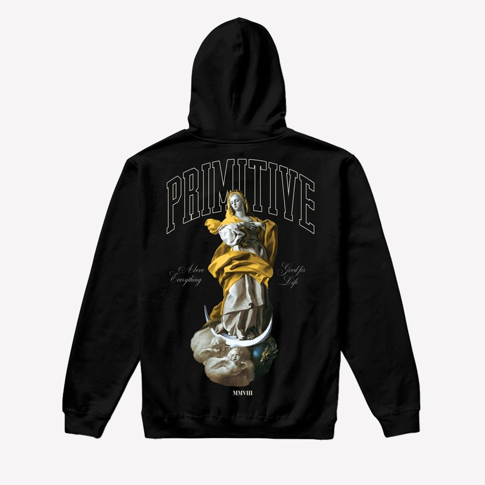 Moletom Primitive Blessed Hood Preto