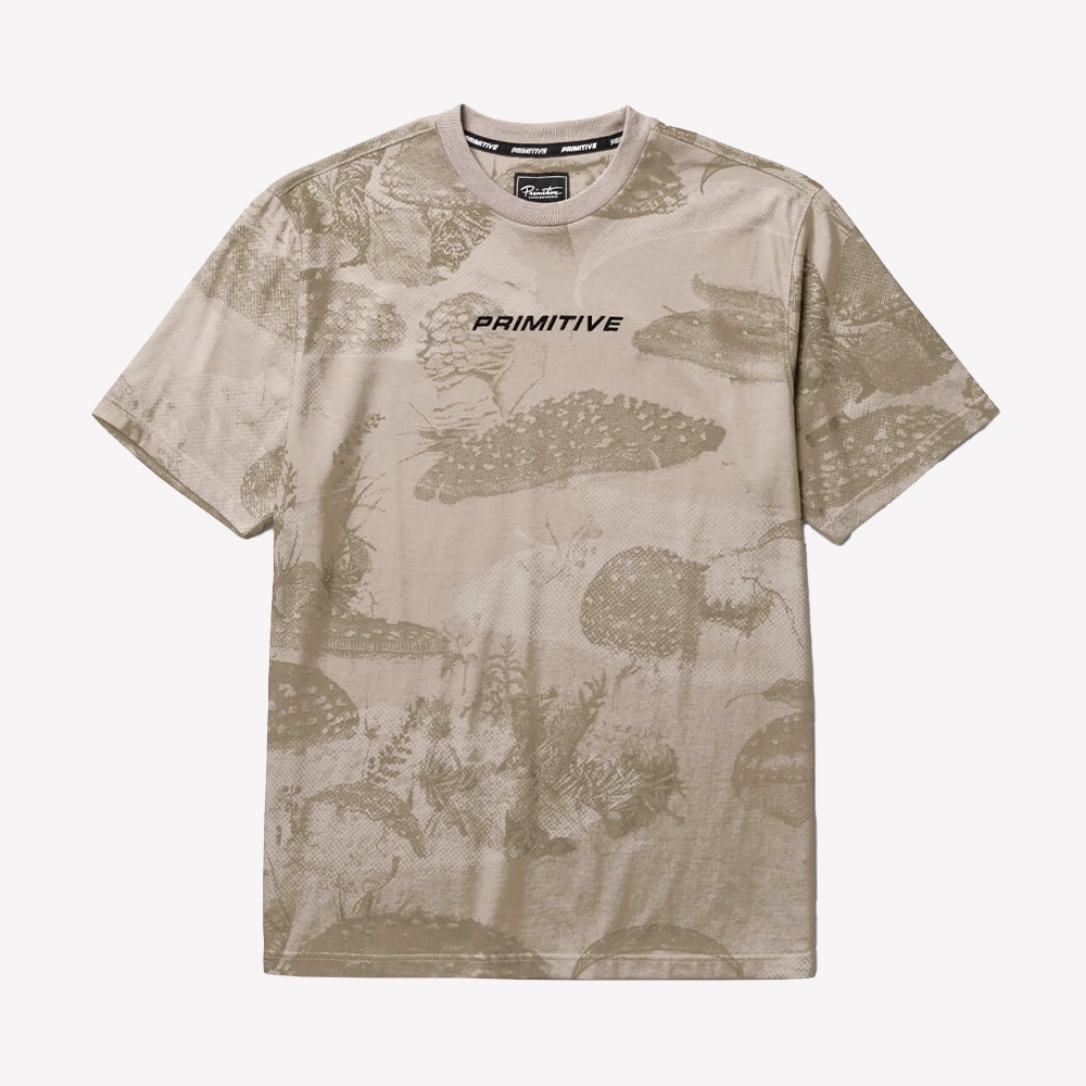 Camiseta Primitive Harvest Heavyweight Marrom