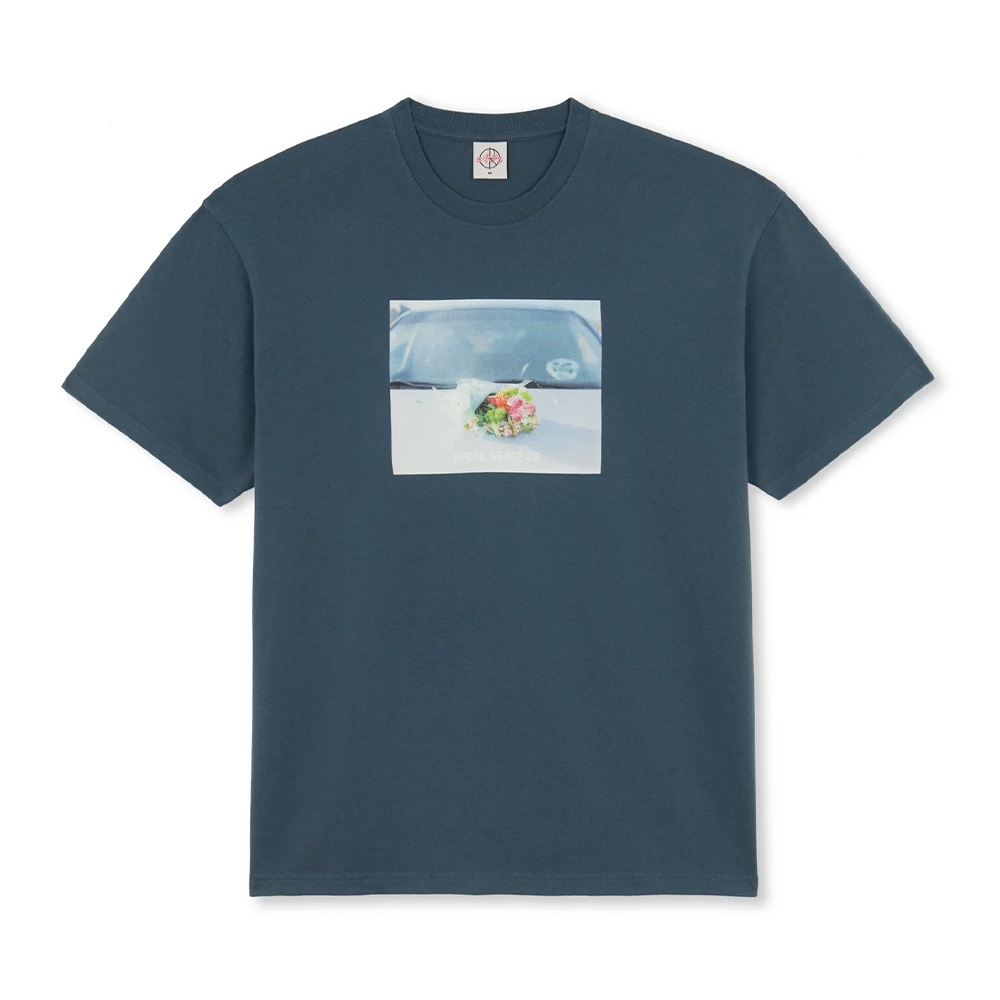 Camiseta Polar Dead Flowers Azul
