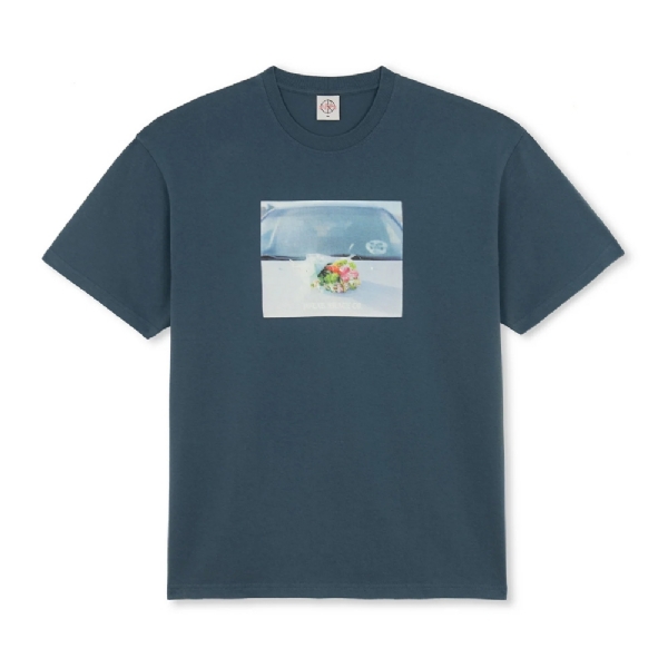 Camiseta Polar Dead Flowers Azul