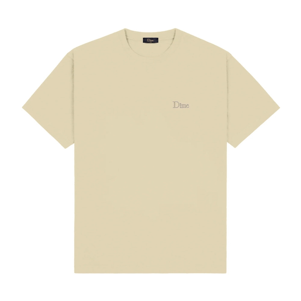Camiseta Dime Classic Small Logo Bege