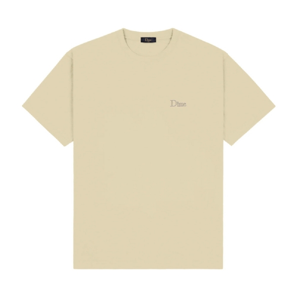 Camiseta Dime Classic Small Logo Bege