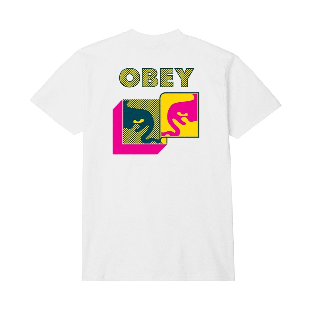 Camiseta Obey Post Modern Branco