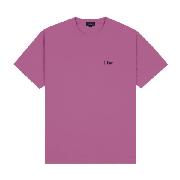 Camiseta Dime Classic Small Logo Violeta