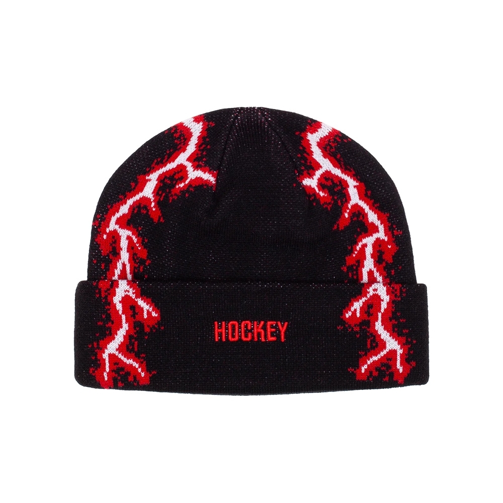 Gorro Hockey Lightning Preto/vermelho