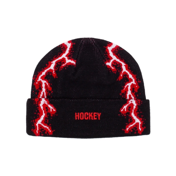 Gorro Hockey Lightning Preto/vermelho