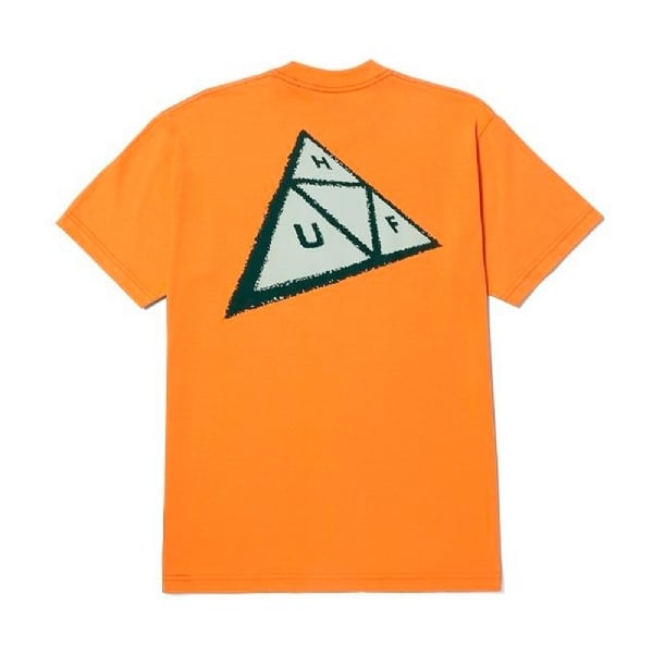Camiseta Huf Skewed Laranja