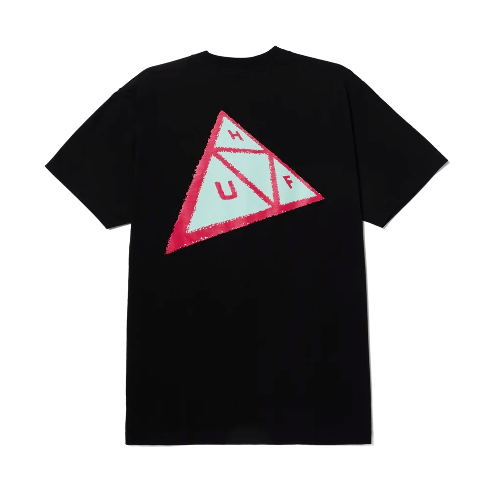 Camiseta Huf Skewed Preto