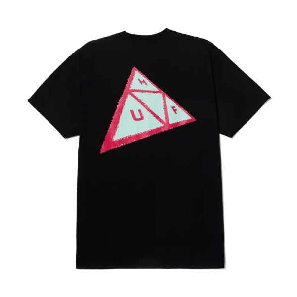 Camiseta Huf Skewed Preto