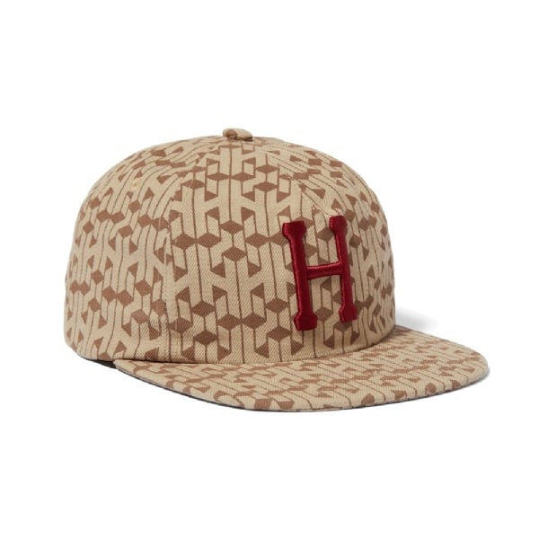 Boné Huf Paradox Classic 5 Panel Hat Marrom