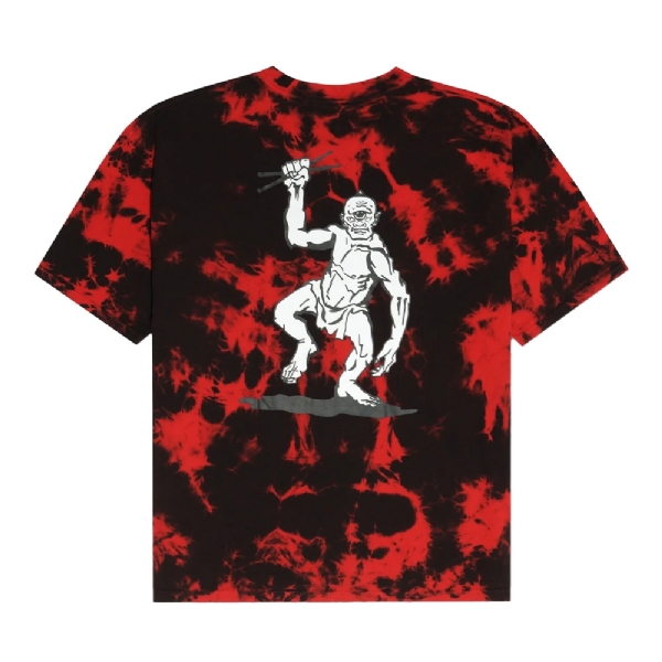 Camiseta Vans Vi Kakinho Preto/vermelho