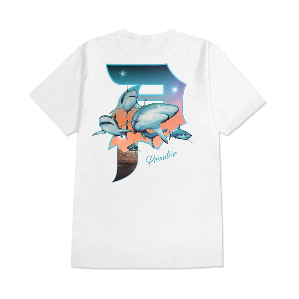 Camiseta Primitive Shiver Branco