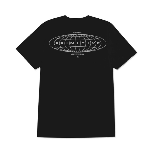 Camiseta Primitive Cosmopolitan Pocket Preto