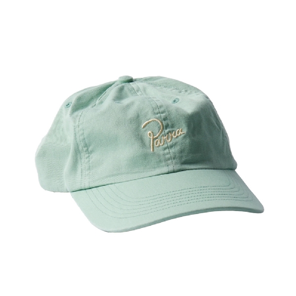 Boné Parra Script Logo 6 Panel Hat Verde