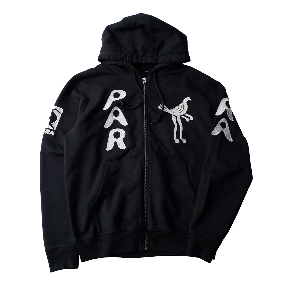 Moletom Parra Zipped Pigeon Zip Preto
