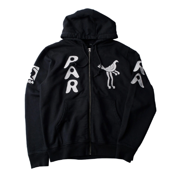 Moletom Parra Zipped Pigeon Zip Preto