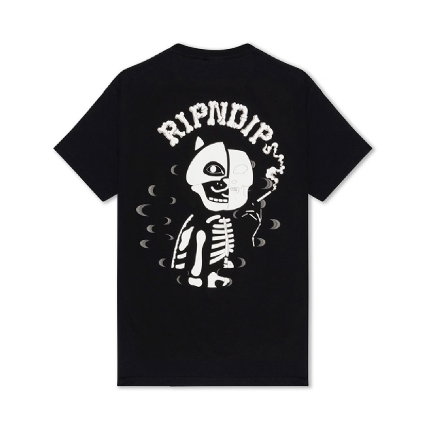 Camiseta Ripndip Skelly Nerm Smokes Tee Preto
