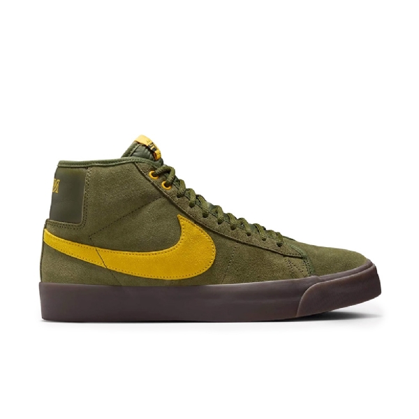 Tenis Antihero X Nike Gt Zoom Blazer Mid Sb Verde Escuro