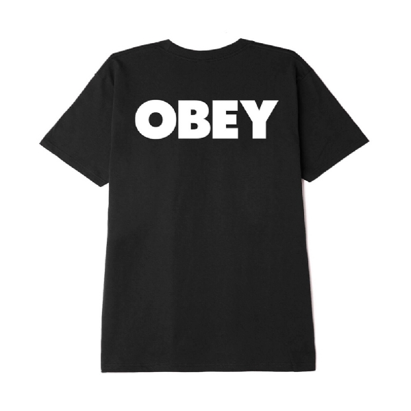 Camiseta Obey Bold Preto