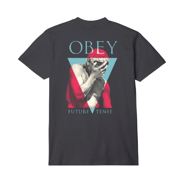 Camiseta Obey Future Tense Preto